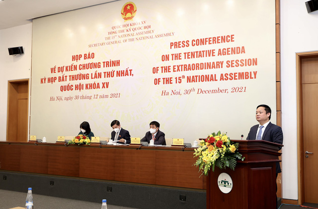 Những nội dung cấp bách được Quốc hội xem xét tại kỳ họp bất thường