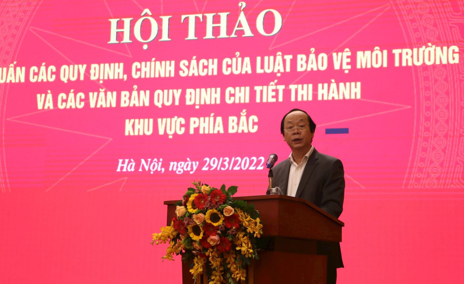 Bộ TN&MT tập huấn các quy định, chính sách của Luật BVMT cho các tỉnh, TP khu vực phía Bắc