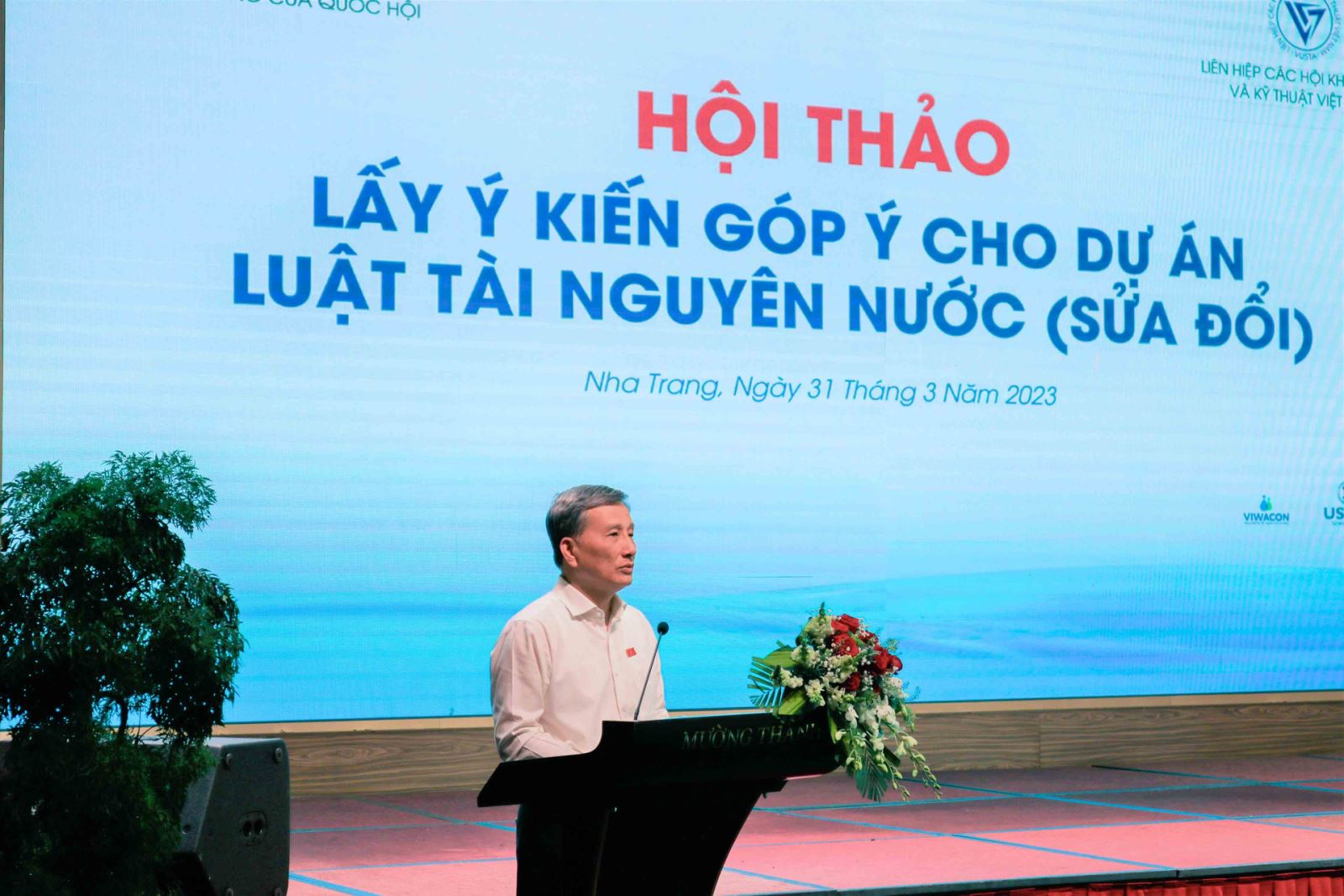 Lấy ý kiến góp ý dự thảo Luật Tài nguyên nước (sửa đổi) tại các tỉnh miền Trung, Tây Nguyên