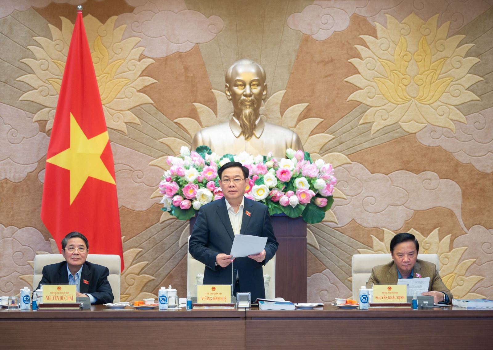 Chủ tịch Quốc hội Vương Đình Huệ: Luật Đất đai (sửa đổi) tiến độ quan trọng nhưng chất lượng còn quan trọng hơn