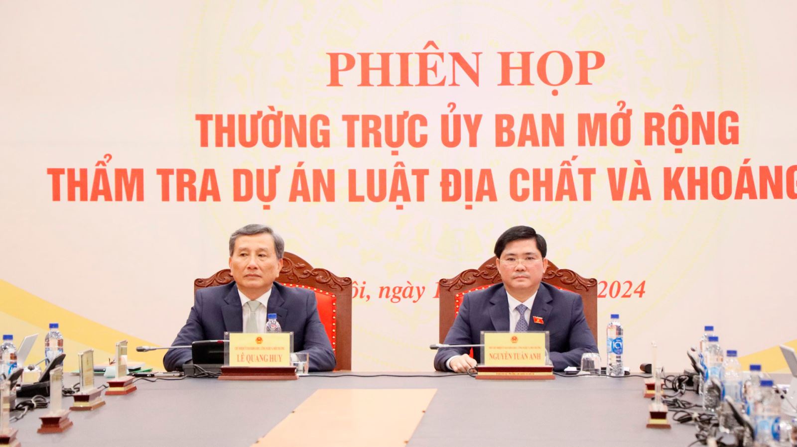 Dự án Luật Địa chất và Khoáng sản đủ điều kiện trình Ủy ban Thường vụ Quốc hội xem xét theo quy định