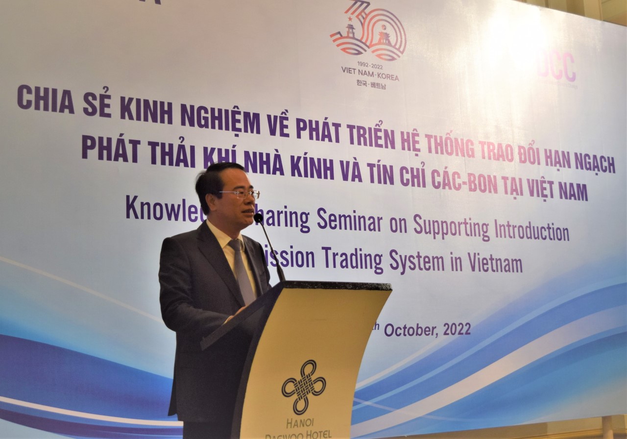 Hàn Quốc chia sẻ kinh nghiệm xây dựng thị trường các-bon