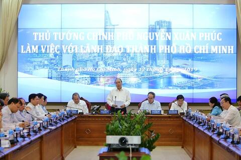 Thủ tướng ủng hộ cơ chế đặc thù xây dựng quy trình thí điểm rút ngắn thời gian thực hiện công tác bồi thường, hỗ trợ, tái định cư của TP.HCM