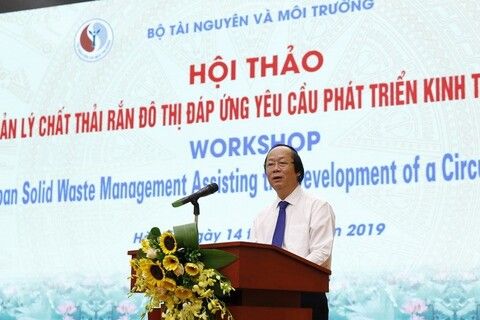 Hội thảo quốc tế “Quản lý chất thải rắn đô thị đáp ứng yêu cầu phát triển kinh tế tuần hoàn”