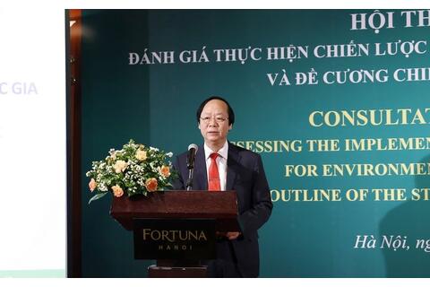 Hội thảo tham vấn Đề cương Chiến lược bảo vệ môi trường quốc gia giai đoạn 2021-2030
