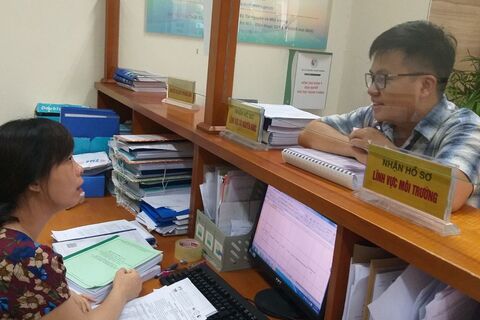 Tiếp tục kiện toàn Văn phòng Tiếp nhận và Trả kết quả giải quyết thủ tục hành chính của Bộ TN&MT theo cơ chế một cửa, một cửa liên thông