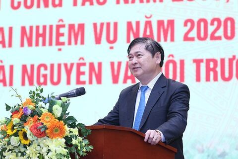Lãnh đạo các Bộ, ngành phát biểu tại Hội nghị tổng kết công tác 2019, triển khai nhiệm vụ năm 2020 của ngành TN&MT