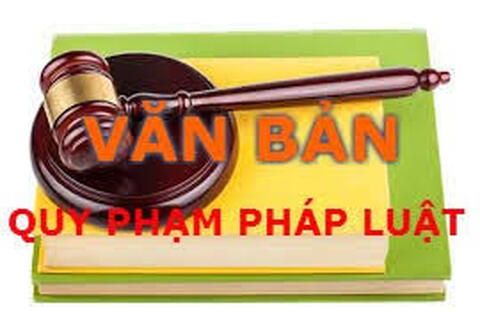 Khẩn trương xây dựng, hoàn thiện văn bản quy phạm pháp luật 